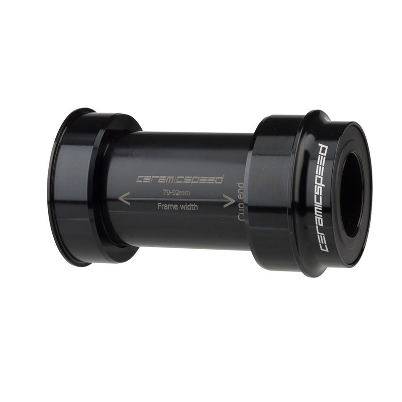 CeramicSpeed BBright Bottom Bracket – 24mm Spindle, Black