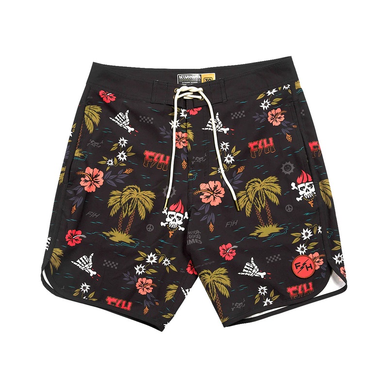 Fasthouse After Hours 3 Pocket Tribe Boardshort – Youth – Black