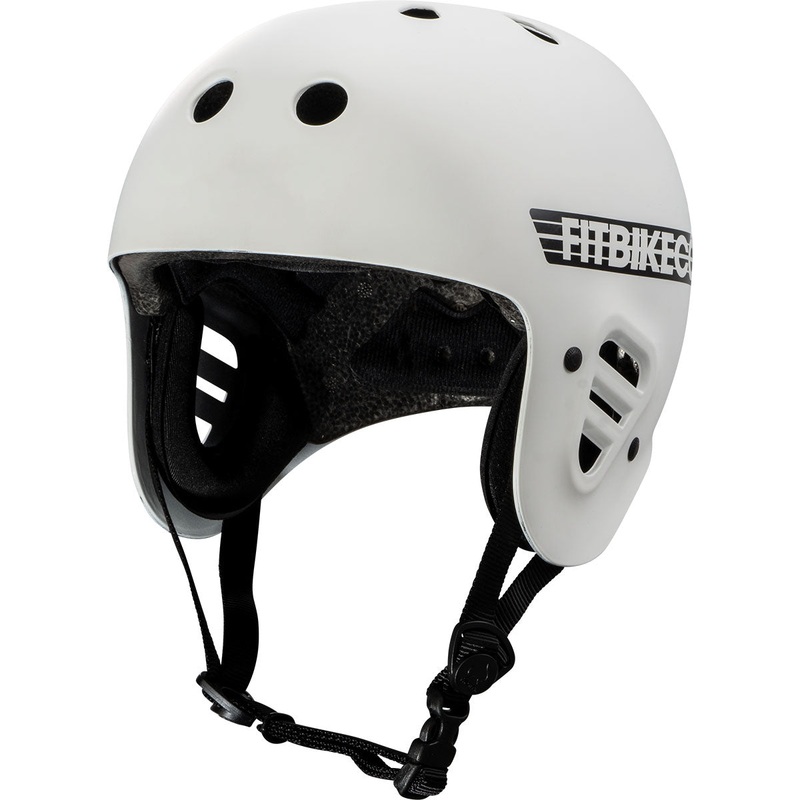 Pro-Tec / FITBIKECO Full Cut Certified Helmet – White