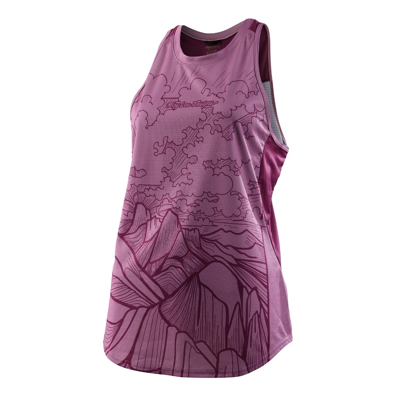 Troy Lee Designs Luxe Tank – Womens – Micayla Gatto – Rosewood