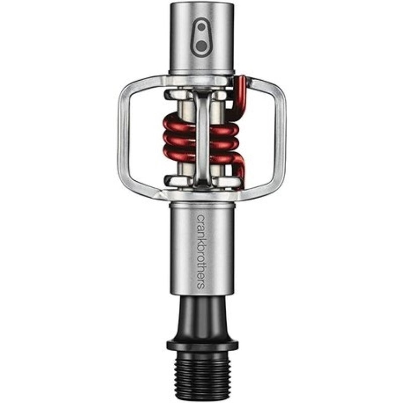 Crankbrothers Egg Beater 1 Pedals – Dual Sided Clipless Wire 9/16 Red