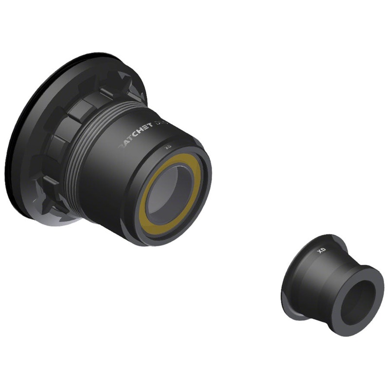 DT Swiss Ratchet DEG Freehub Body – SRAM XD, Light, Aluminum, Ceramic Ball Bearing, w/ End Cap, 12 x 148 mm