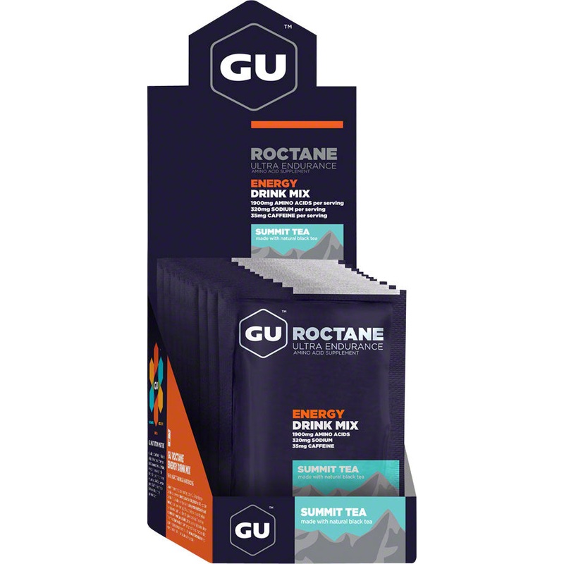 GU Roctane Energy Drink Mix – Summit Tea, Box of 10