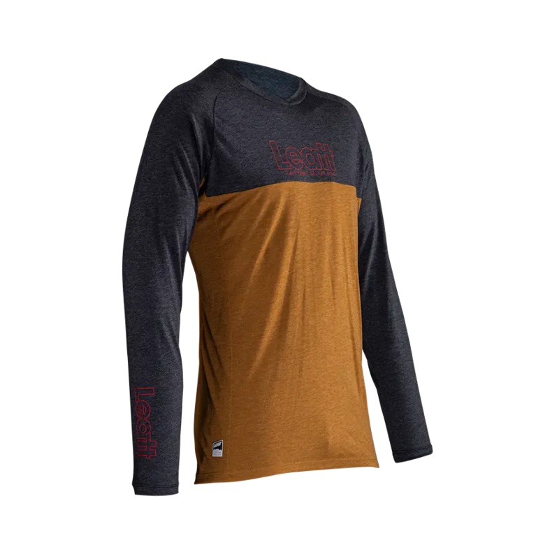 Leatt Gravity 2.0 Long Sleeve MTB Jersey – Peanut – 2024