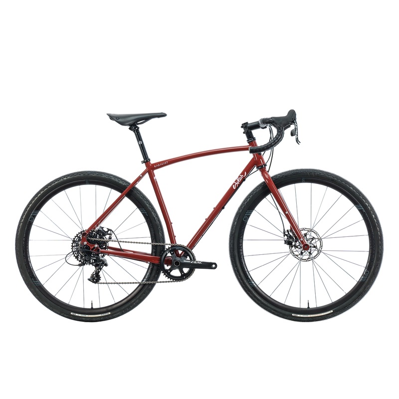 Sklar X Radavist Super Something Apex All-Road Gravel Bike Burgundy Something – 2023, 52cm