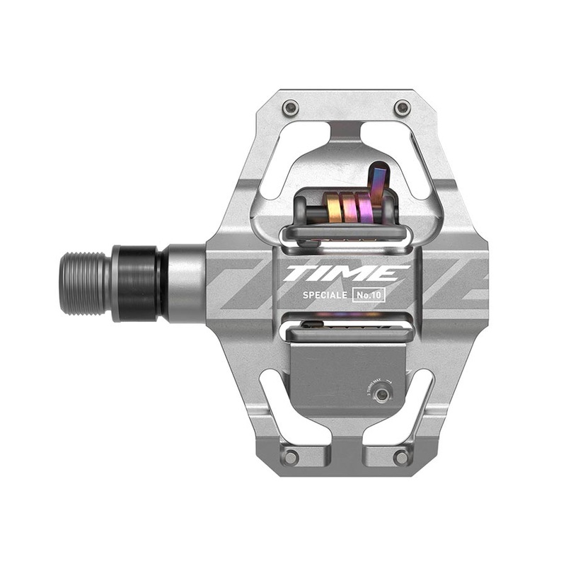 Time Speciale 10 Pedals – Dual Sided Clipless Platform Aluminum 9/16″ Raw Small B1