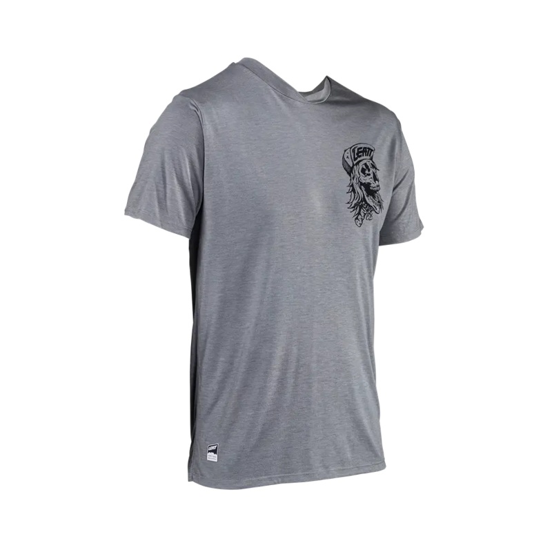 Leatt Gravity 1.0 Short Sleeve MTB Jersey – Granite – 2024