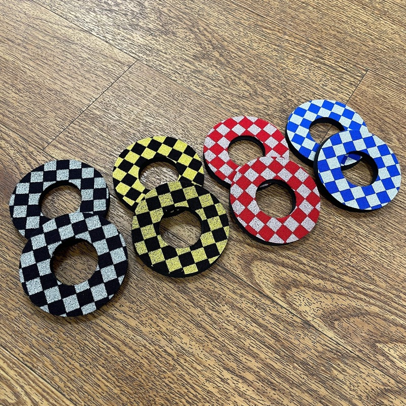 Flite Grip Donuts Anodised Checkers