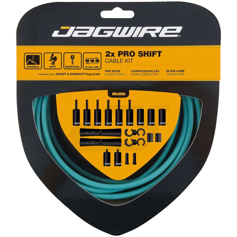 Jagwire Pro Shift Kit Road/Mountain SRAM/Shimano, Celeste