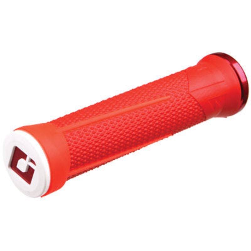 Odi Ag1 Lock-On Grips Red With Red Clamps Ag-1 V2.1 Lock-On Odi Gripstape