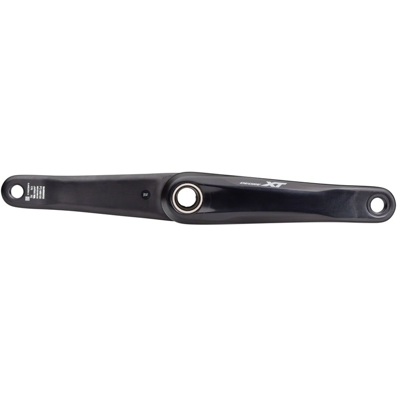 Shimano XT FC-M8120-1 Crankset -175mm, 12-Speed, Direct Mount, 55mm Chainline, Hollowtech II Spindle Interface, Black