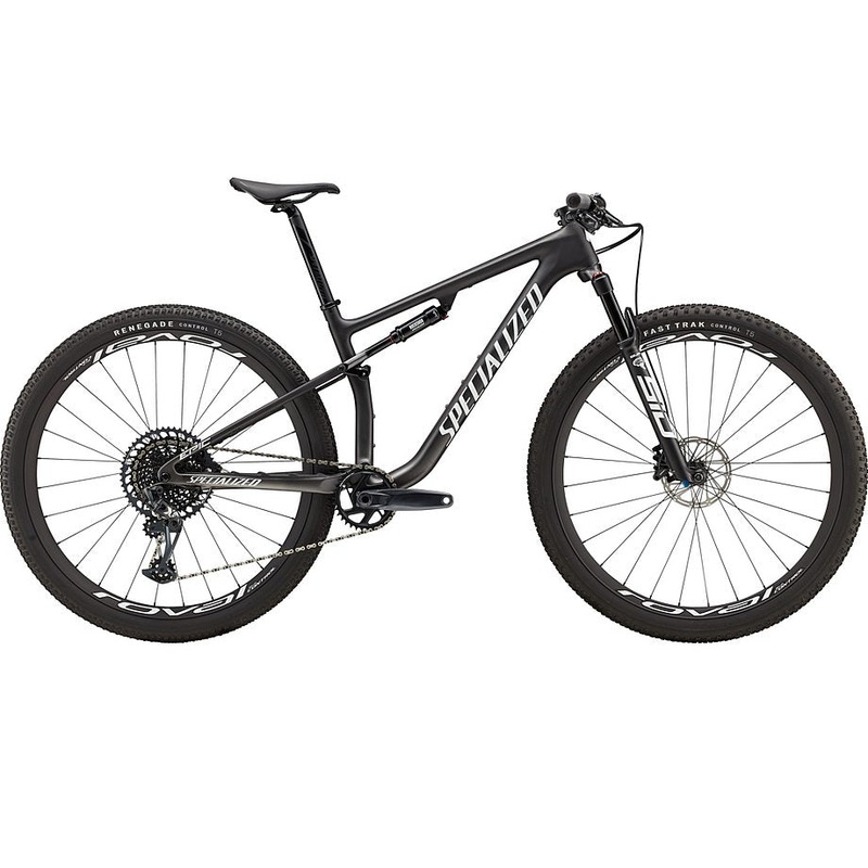 2022 Specialized epic expert bike satin carbon / smoke gravity fade / white l