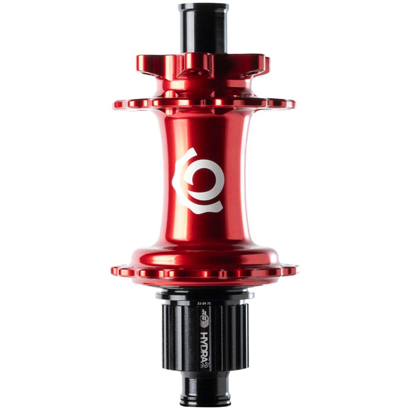 Industry Nine Hydra 2 Classic Rear Hub – 12 x 148mm, 6-Bolt, Micro Spline, Red, 32H