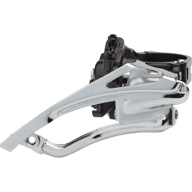 microSHIFT Mezzo Front Derailleur – 8-Speed Triple 42/32/22t Band Clamp Shimano Compatible