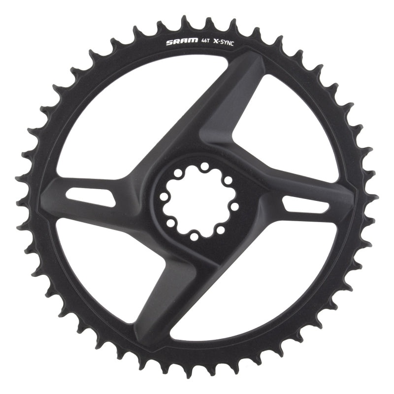 SRAM X-Sync Road Direct Mount Chainring Rival – 46t 12-Speed 8-Bolt Direct Mount BLK