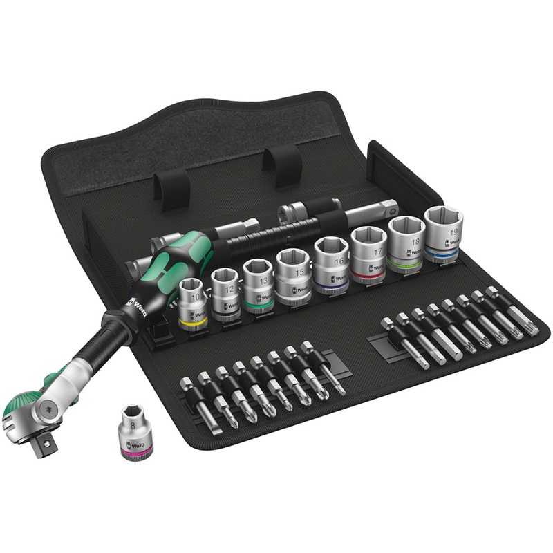 Wera 8100 SB 6 Zyklop Speed Ratchet Set – 3/8″ Drive Metric