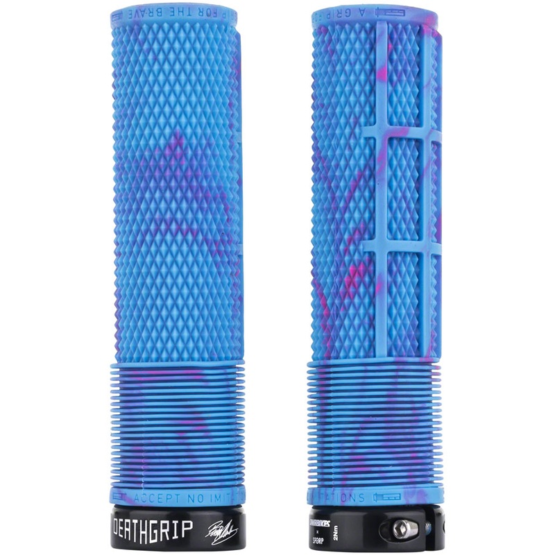 DMR DeathGrip Flangeless Grips – Thick Lock-On Miami