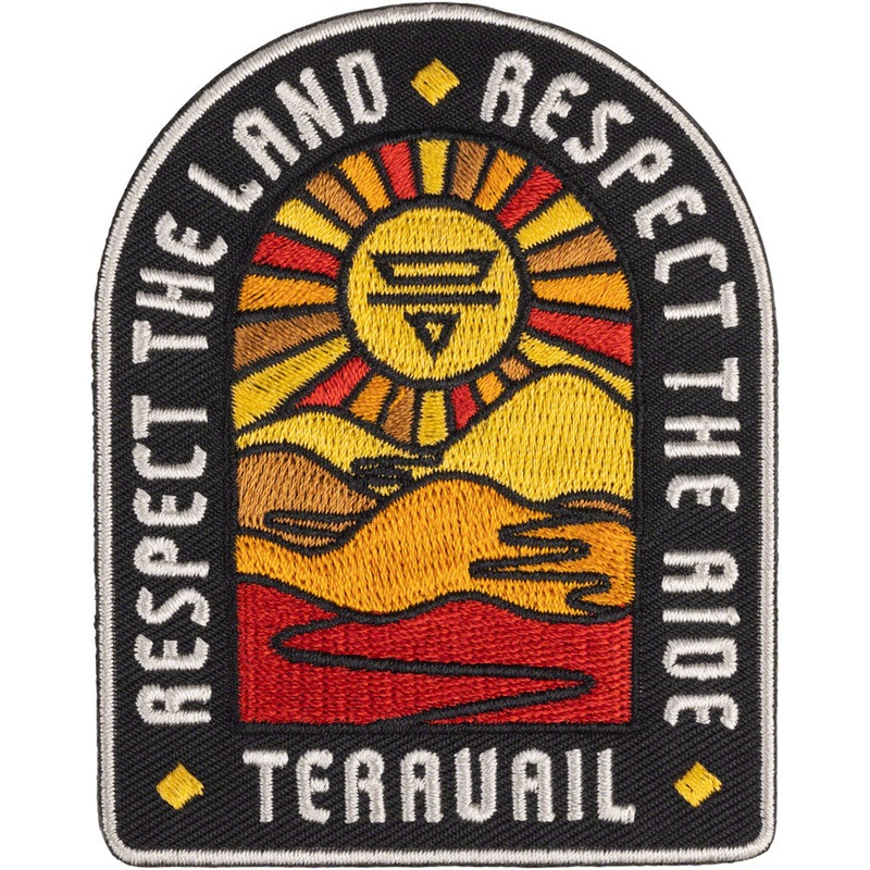 Teravail Landmark Patch – Black/Red/Orange/Yellow