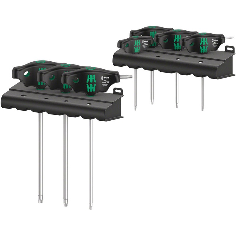 Wera 467/7 HF Set 7pc T-Handle Torx Wrench