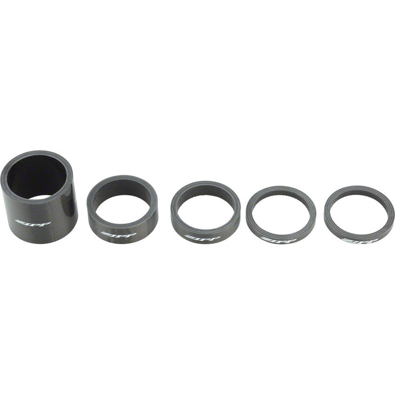Zipp Headset Spacer Set, UD Carbon (4mm x 2, 8mm x 1, 12mm x1, 30mm x 1)