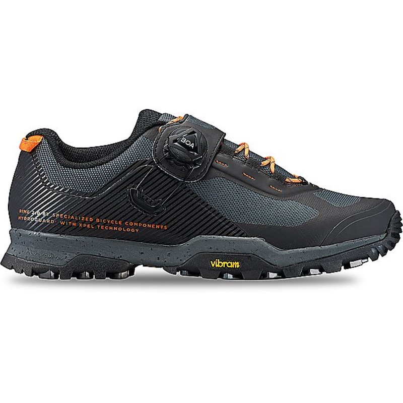 2023 Specialized RIME 2.0 HG MTB SHOE BLK/CSTBTLSHP/BLZ 37 Black/Cast battleship/Blaze SHOE