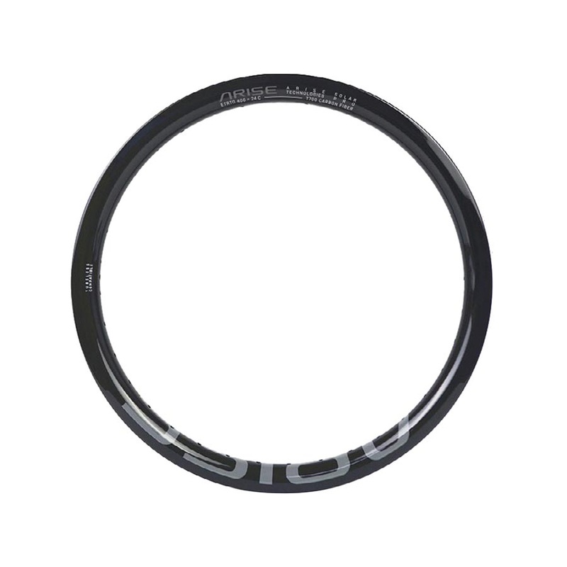 ARISE Solar Pro Rim 20 Holes: 36 Front 3K Weave
