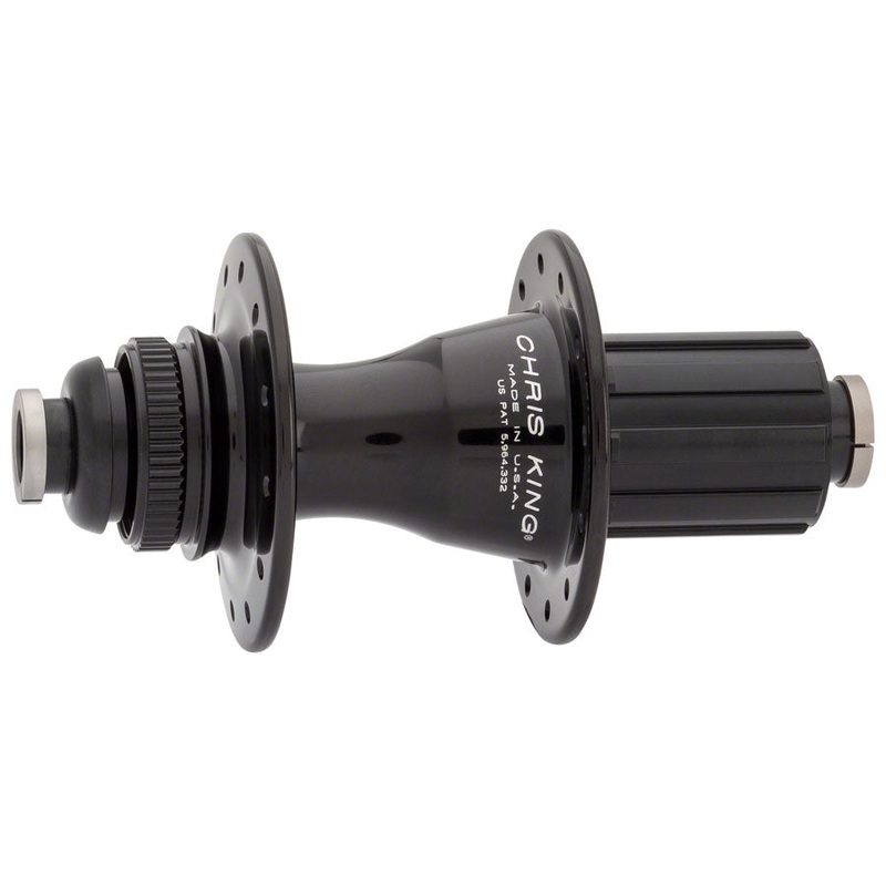 Chris King R45D Rear Hub – 12 x 142mm, Center-Lock, HG 11 Road, Black, 24H
