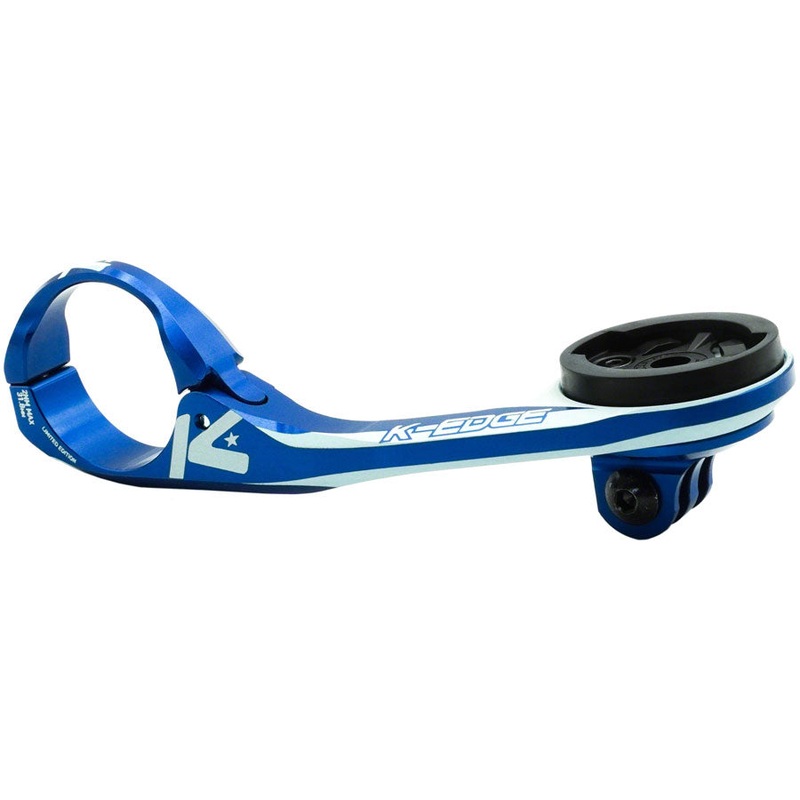 K-Edge Max XL Combo Limited Edition Computer Mount – Garmin/Wahoo, Blue