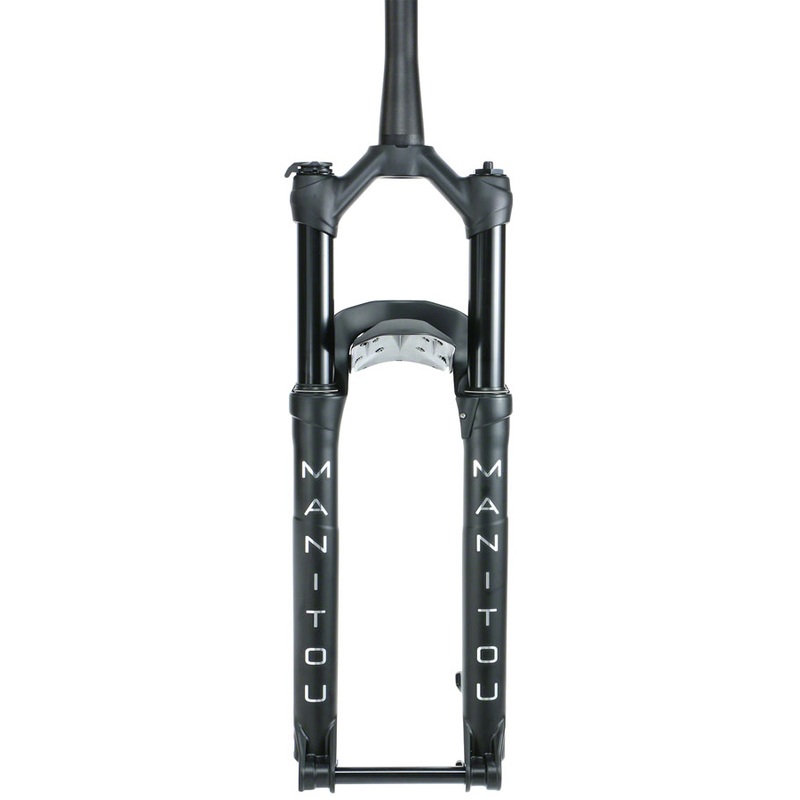 Manitou Machete Suspension Fork – 27.5″ 120 mm 15 x 110 mm 44 mm Offset Matte BLK