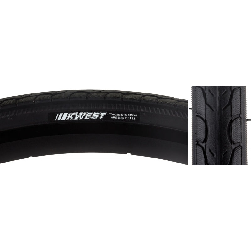Kenda Kwest w Tire 700 x 25c – Black