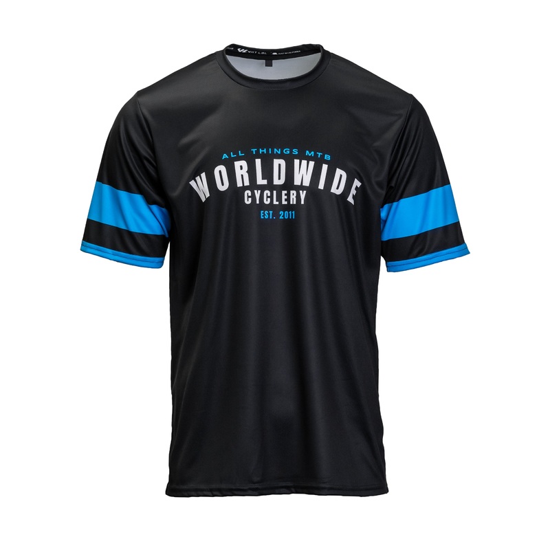 Worldwide Cyclery Jersey – Classic Short Sleeve, Small