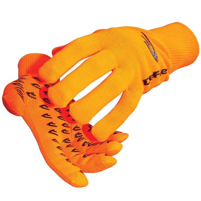 DeFeet Duraglove ET Winter Gloves, Orange, XL, Pair Full Finger