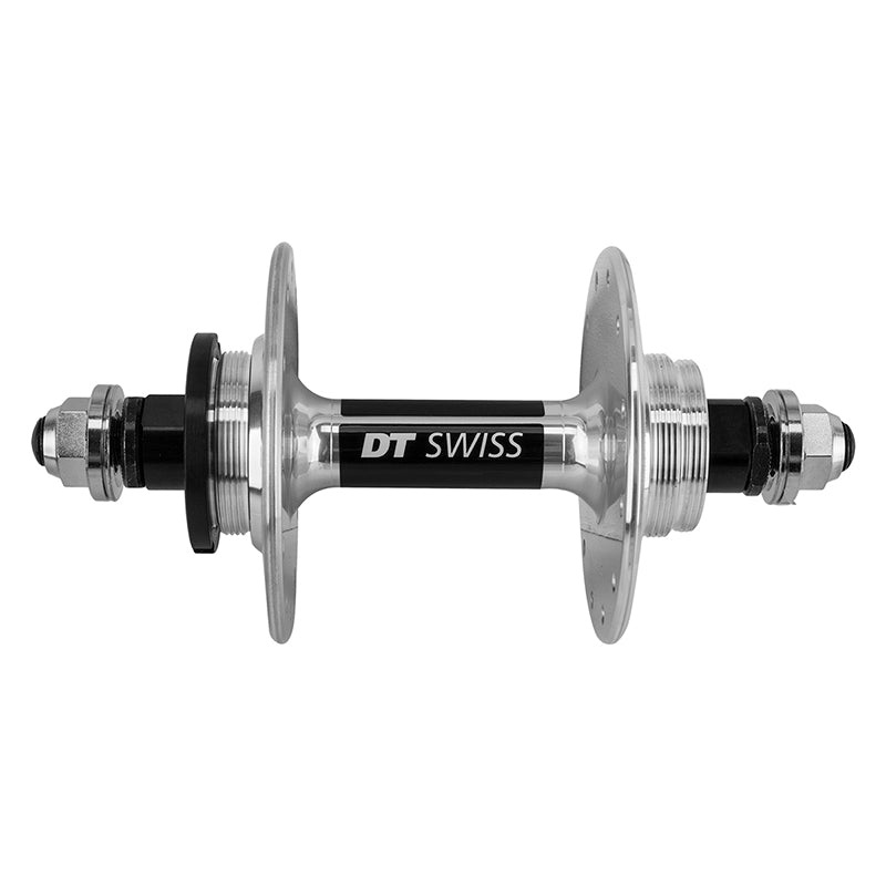 DT Swiss 370 Track Rear Hub – 10 x 1 Threaded x 120mm Rim Brake Threaded Polished 24H