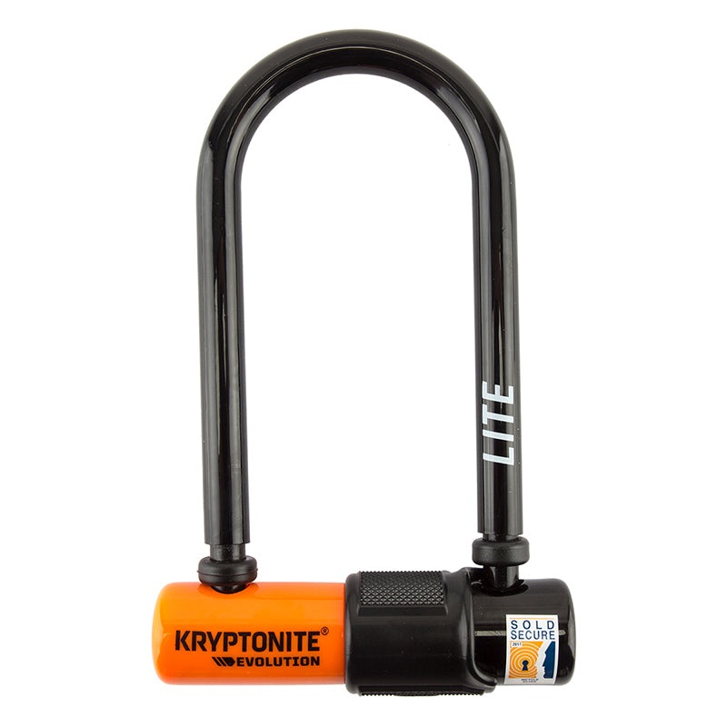 Kryptonite Evolution Series U-Lock – 2.75 x 5.9″ Keyed Black