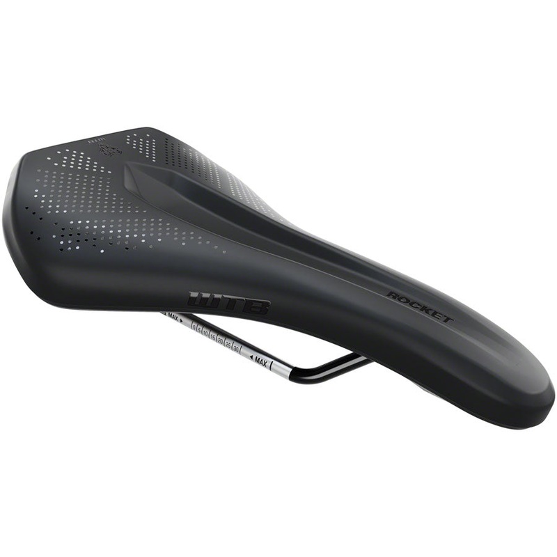 WTB Rocket Saddle – Chromoly, Black, Medium, Fusion Form