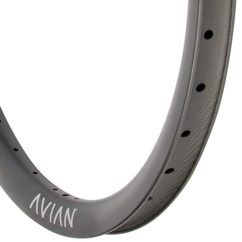 Avian Venatic Carbon Front Rim – 20 x 1.75″ – 36H – Matte Black