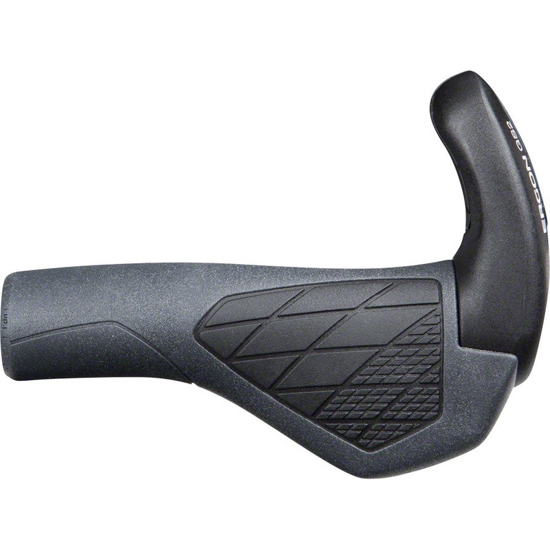 Ergon GS2 Grips – Black/Gray, Lock-On, Small