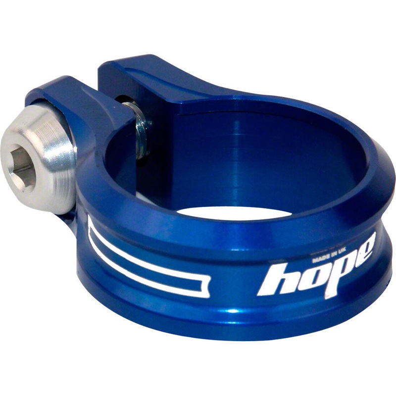 Hope Seatpost Clamp – 31.8mm Bolt-On Blue