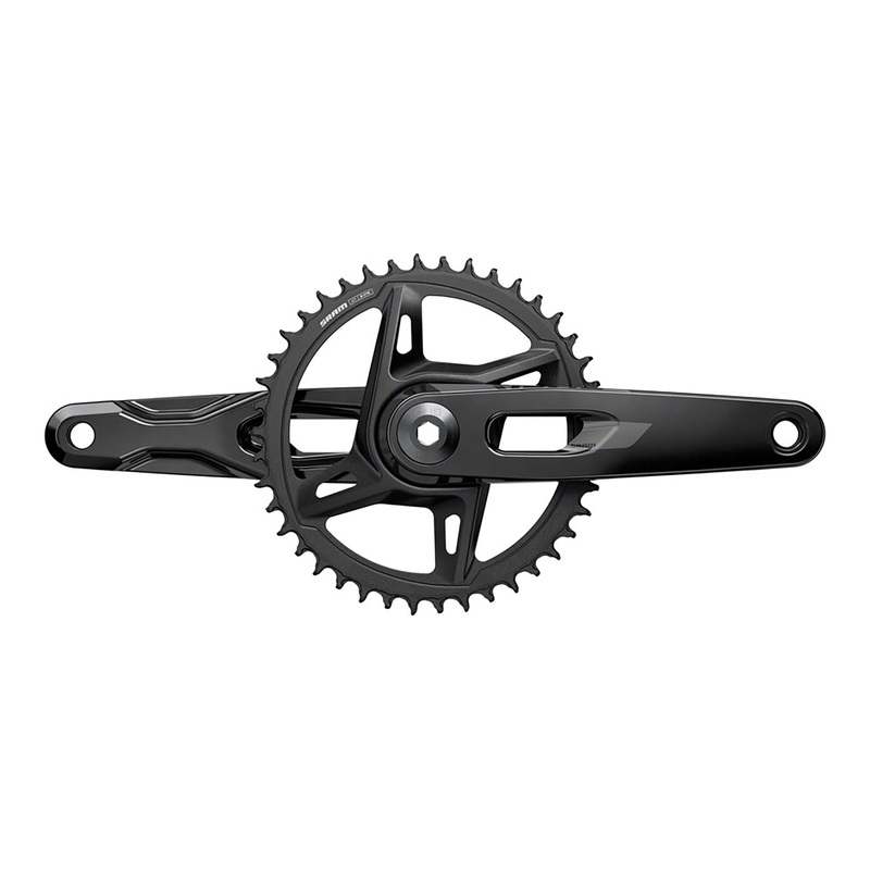 SRAM Rival 1x XPLR Wide Crankset – 12/13-Speed, 42t, 8-Bolt Direct Mount, DUB Spindle, E1