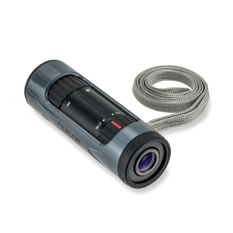 Carson Optical Monozoom 7-21×21 Compact Monocular Binoculars