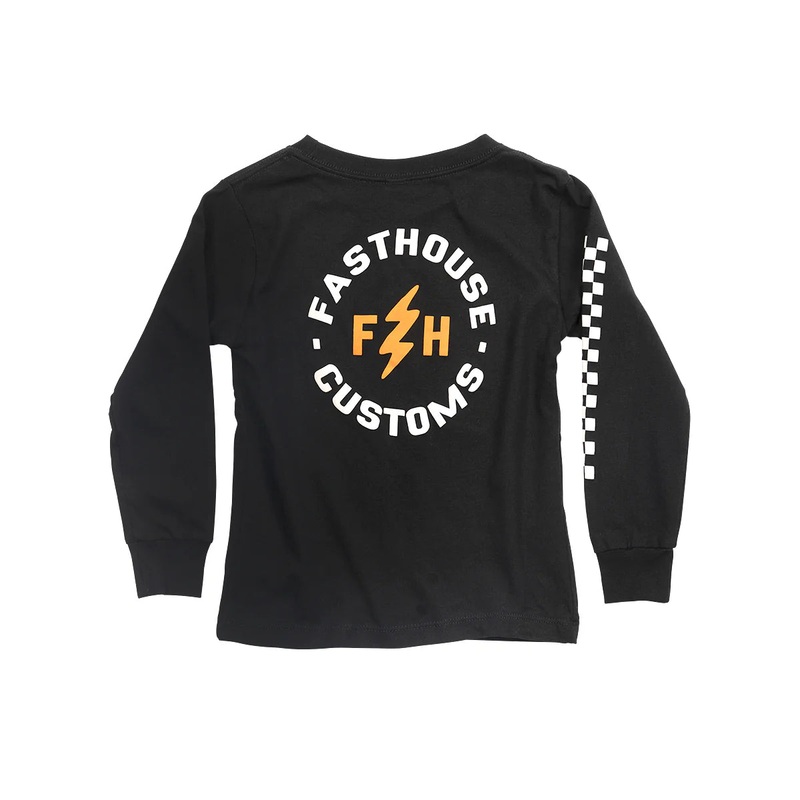 Fasthouse Easy Rider Long Sleeve Tee – Toddler – Black