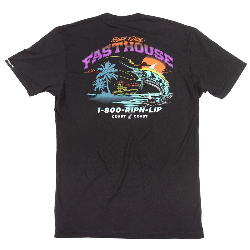 Fasthouse Panama Tee – Black