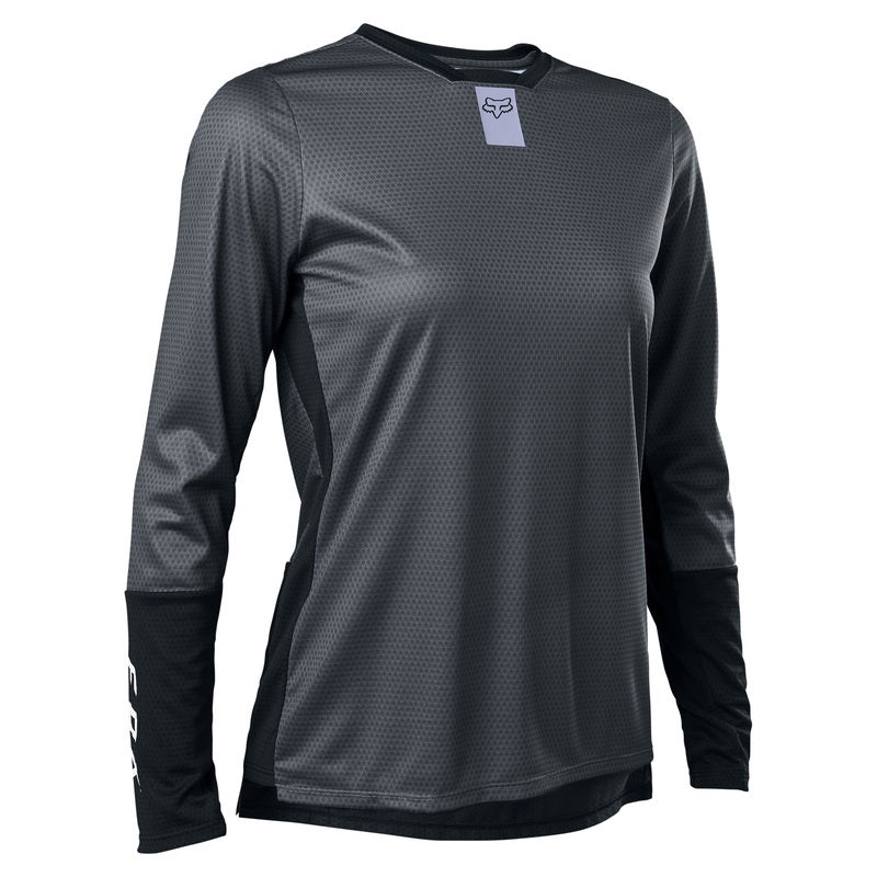 Fox Racing Defend Long Sleeve MTB Jersey – Womens – Dark Shadow – 2023