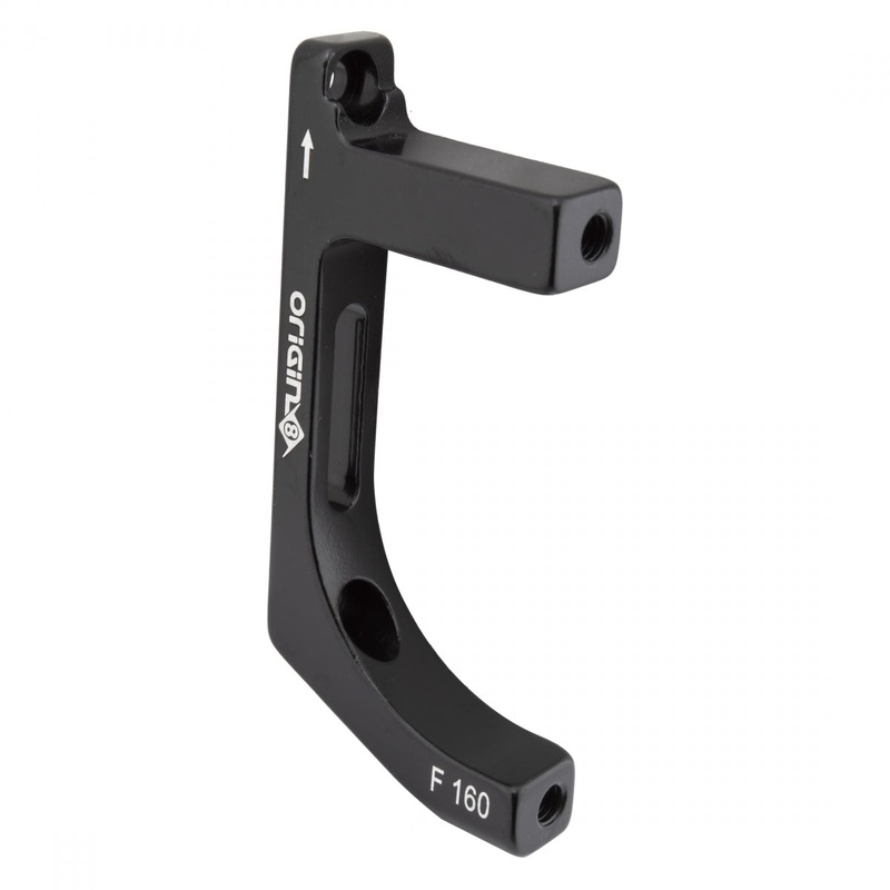 Origin8 Vise Flat Mount to Post Mount Disc Adapter 140mm to 160mm FT Flat