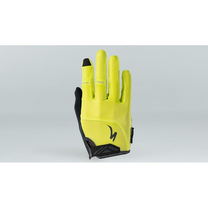 Specialized bg dual gel glove lf wmn hyper green s