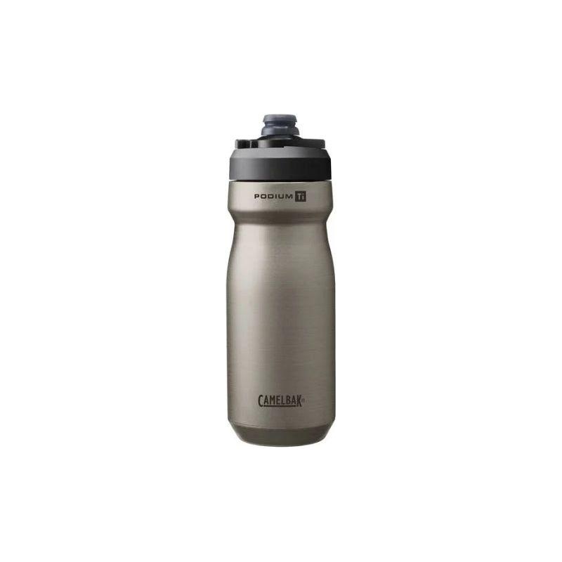 Camelbak Podium Titanium Water Bottle 18oz Titanium Bicycle Water Bottles