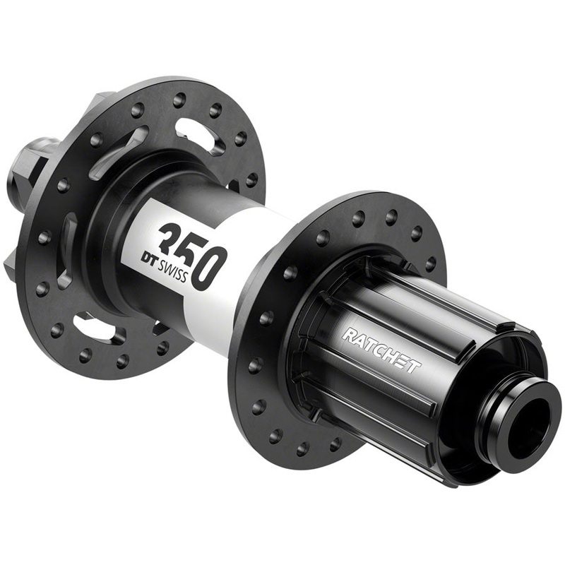 DT Swiss 350 Rear Hub – 12 x 150mm 6-Bolt HG11 MTN Black 32H 36pt