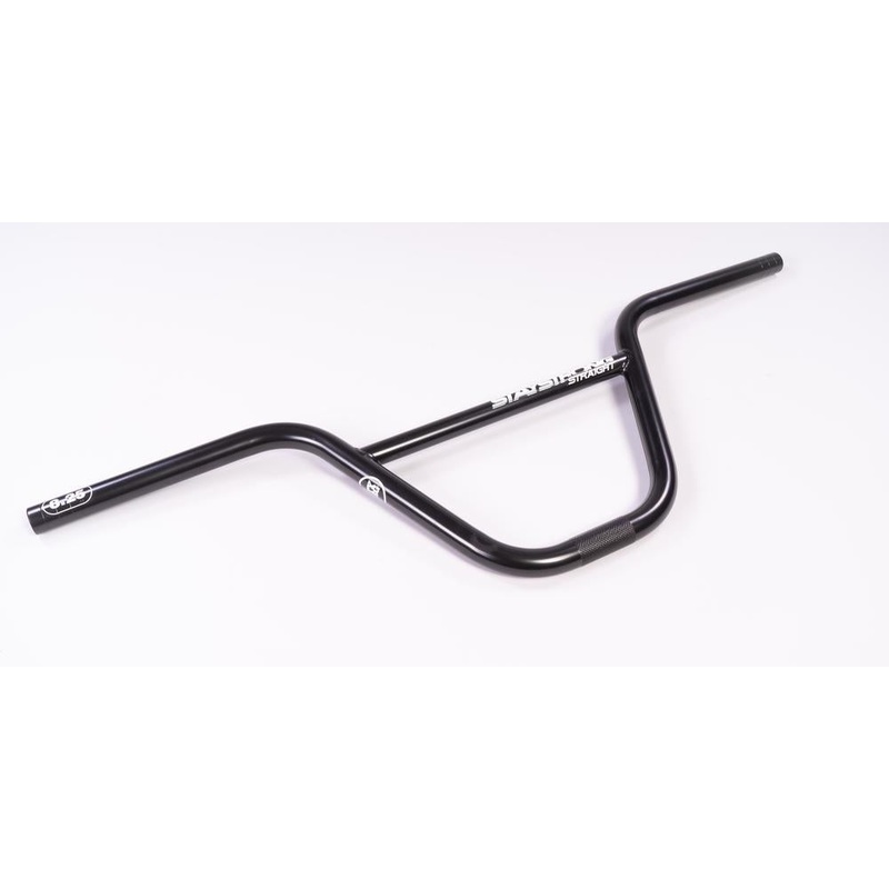 Stay Strong Pro Race Straight Chromoly Bars – 8.25″ – Black