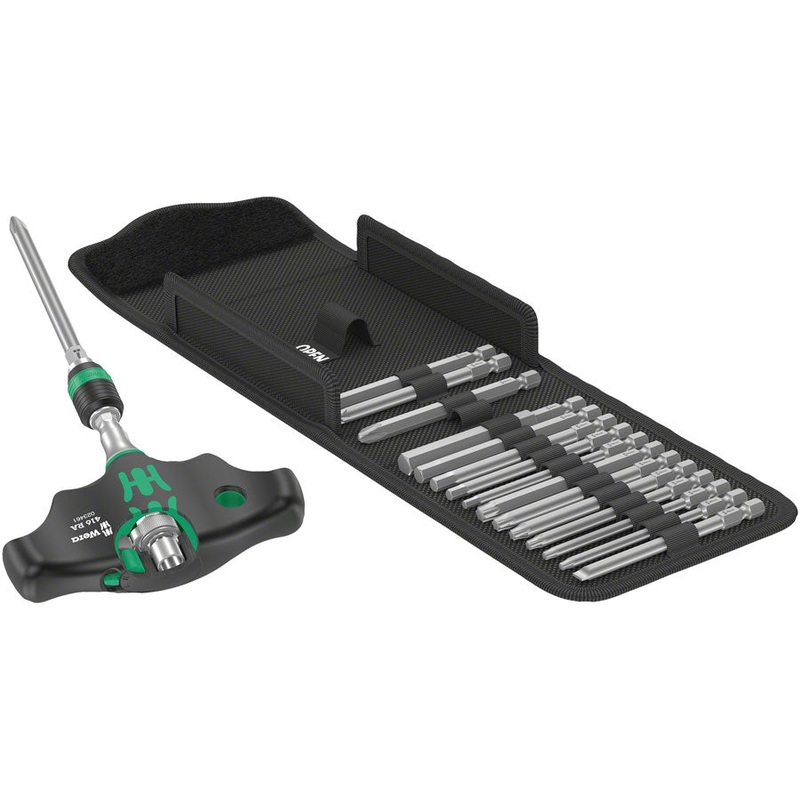 Wera Kraftform Kompakt 400 RA T-Handle Ratchet Set 1 – 17Pieces