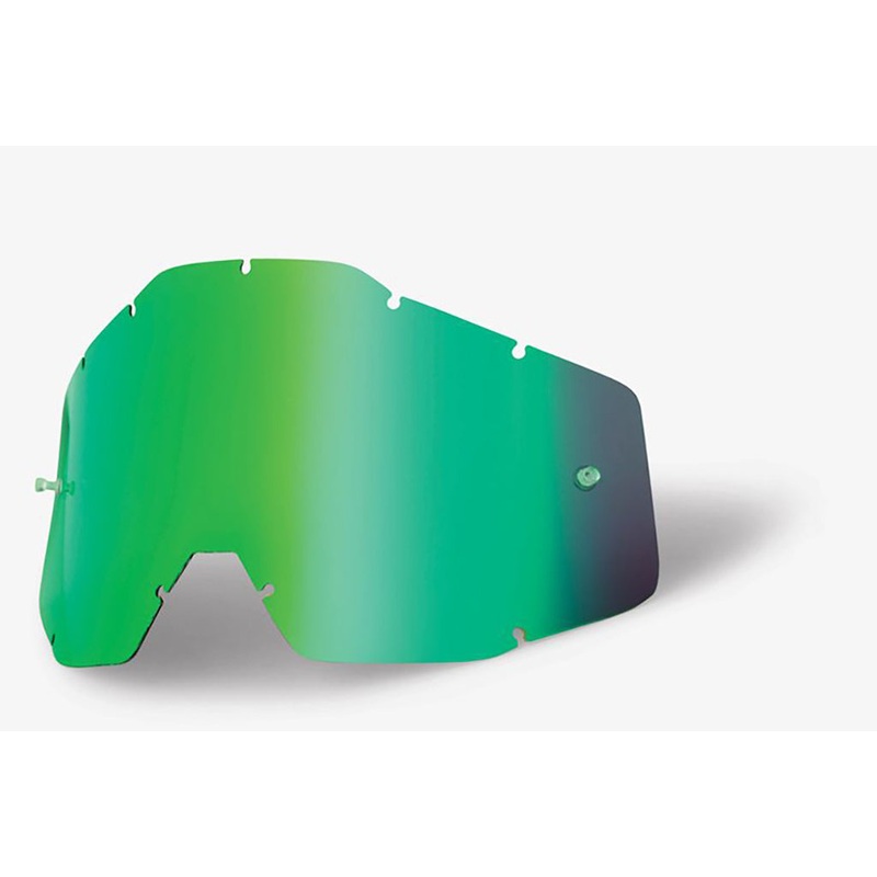 100% Accuri/Strata Youth Replacement Lens-Mirror Green